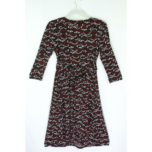 Merona Dress XS Multicolor Womens 3/4 Sleeve V Neck - Picture 1 of 9